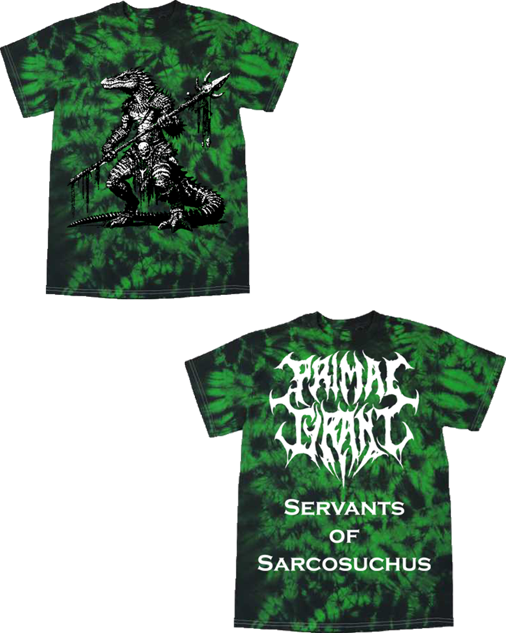 Servants of Sarcosuchus Tie Dye